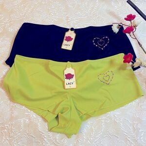 Lacy women’s sexy fashion panties pack of 2 large